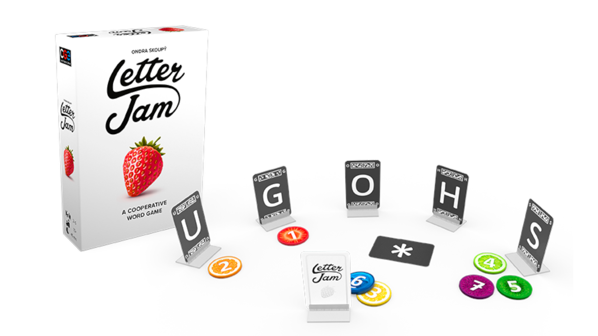 Letter Jam board game review coop word game is sticky but sweet
